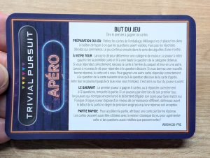But du jeu Trivial Pursuit apéro règles